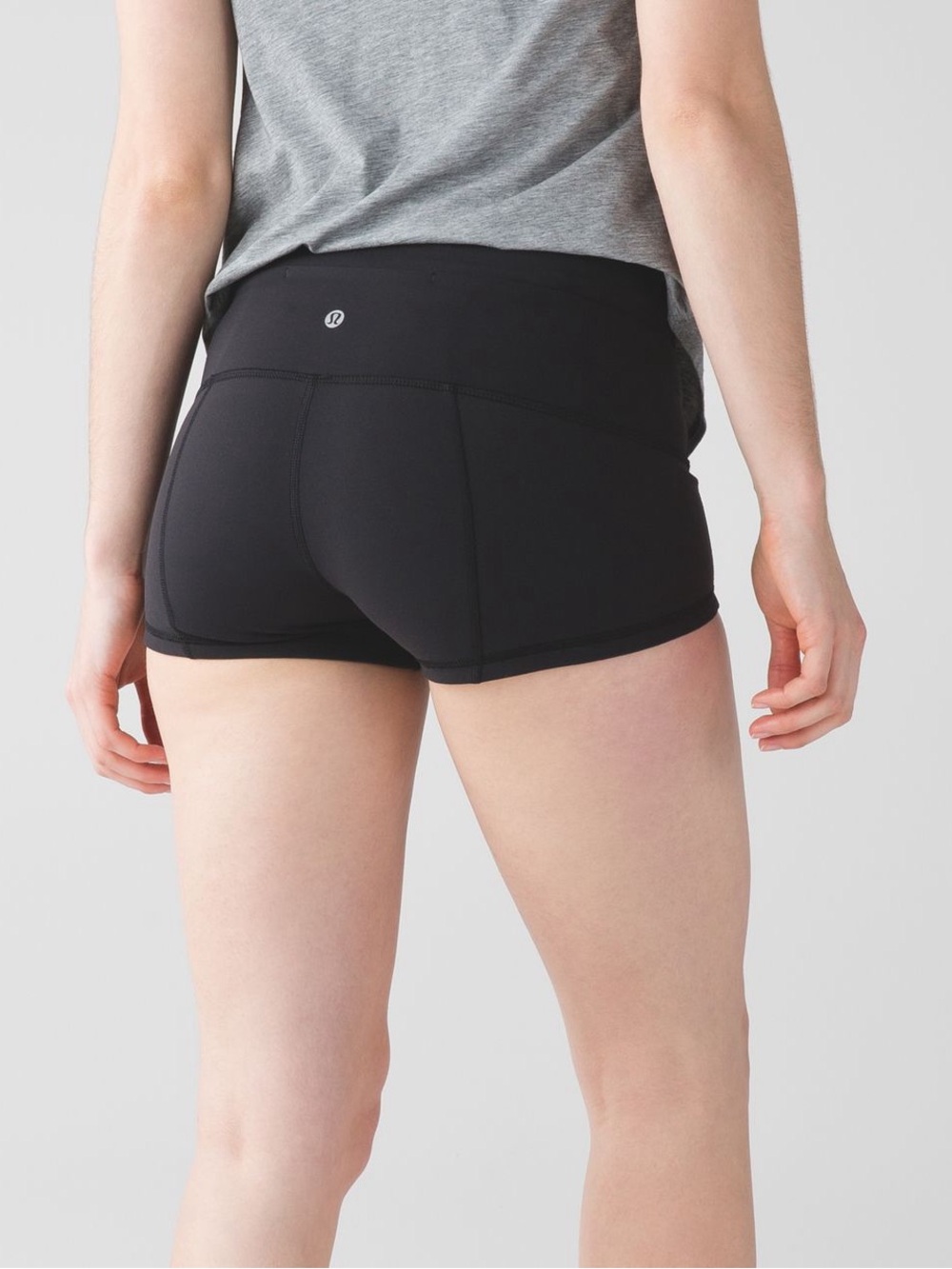 Lululemon Wunder Black Short *Full-On Luon 2" Size 8 - Picture 2 of 9